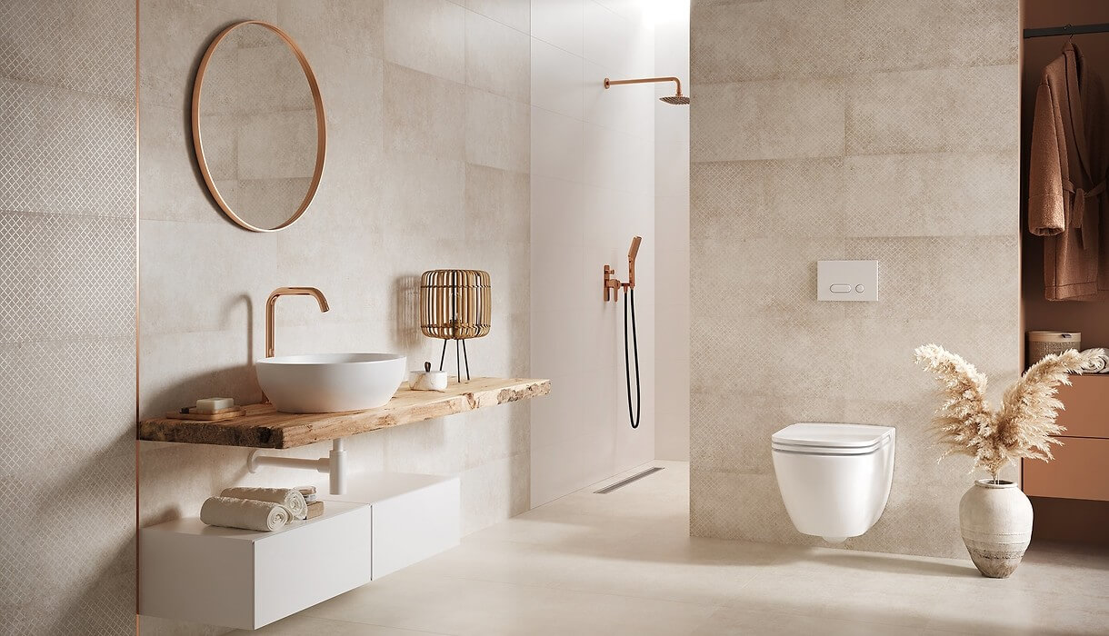 Opoczno First Row Beige Mat płytka ścienno-podłogowa 59,8x59,8 cm