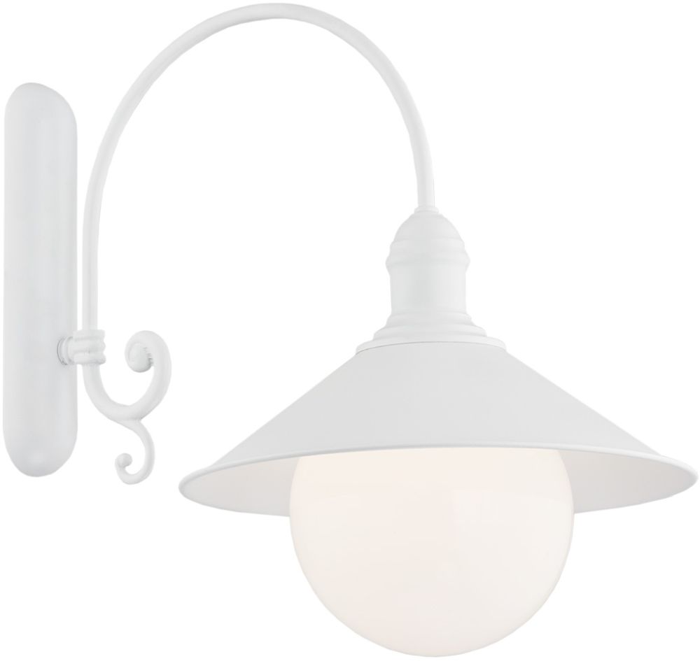 Argon Erba Bis kinkiet zewnętrzny 1x15W biały 3297