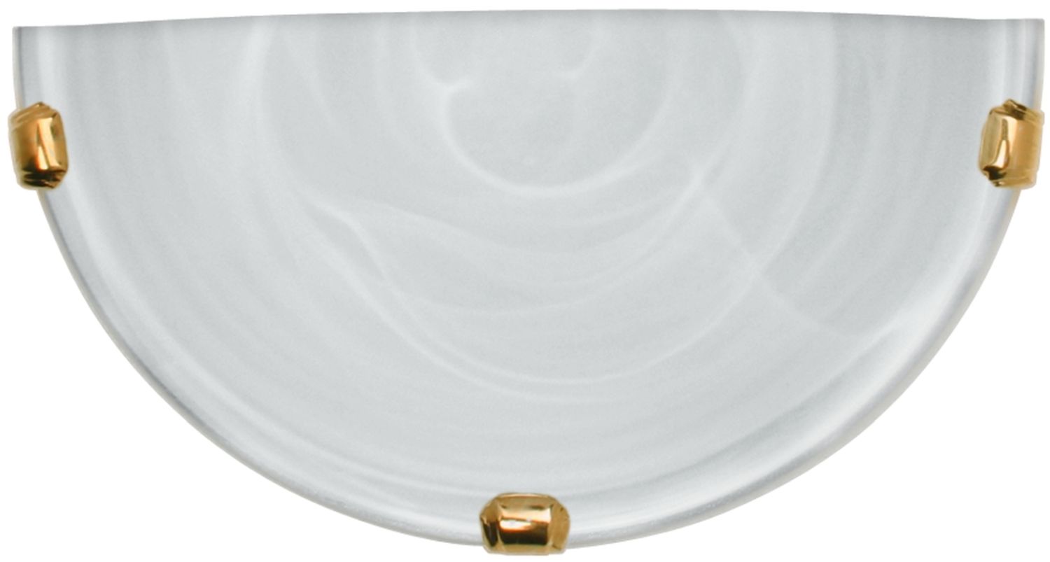 Candellux Duna plafon 1x60W biały/mosiądz 11-38770 - Wysyłka w 24h