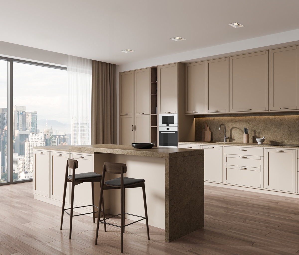 Italux Naro lampa podsufitowa 1x10 W biała DL-88031-GU-WH