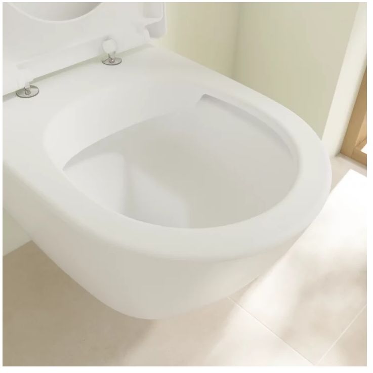 Villeroy & Boch Subway 2.0 miska WC wisząca bez kołnierza CeramicPlus stone white 5614R0RW - Wysyłka w 24h