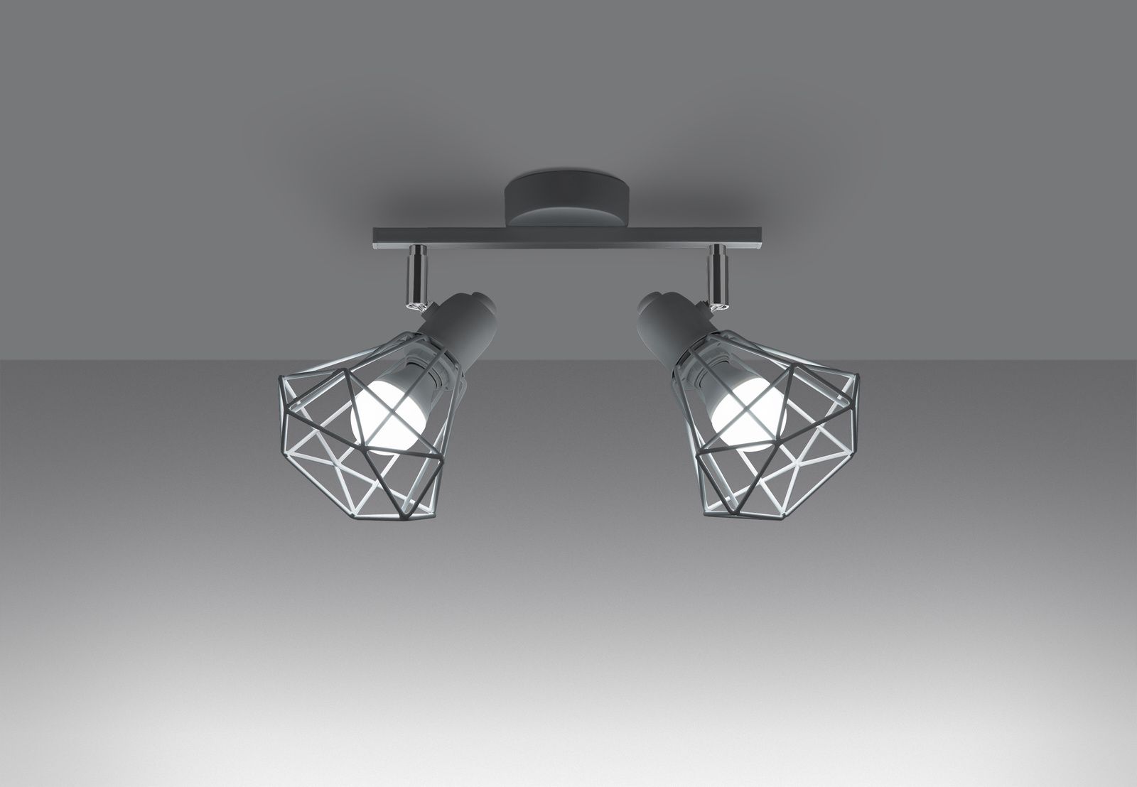 Sollux Lighting Artemis lampa podsufitowa 2x40W biała SL.1103