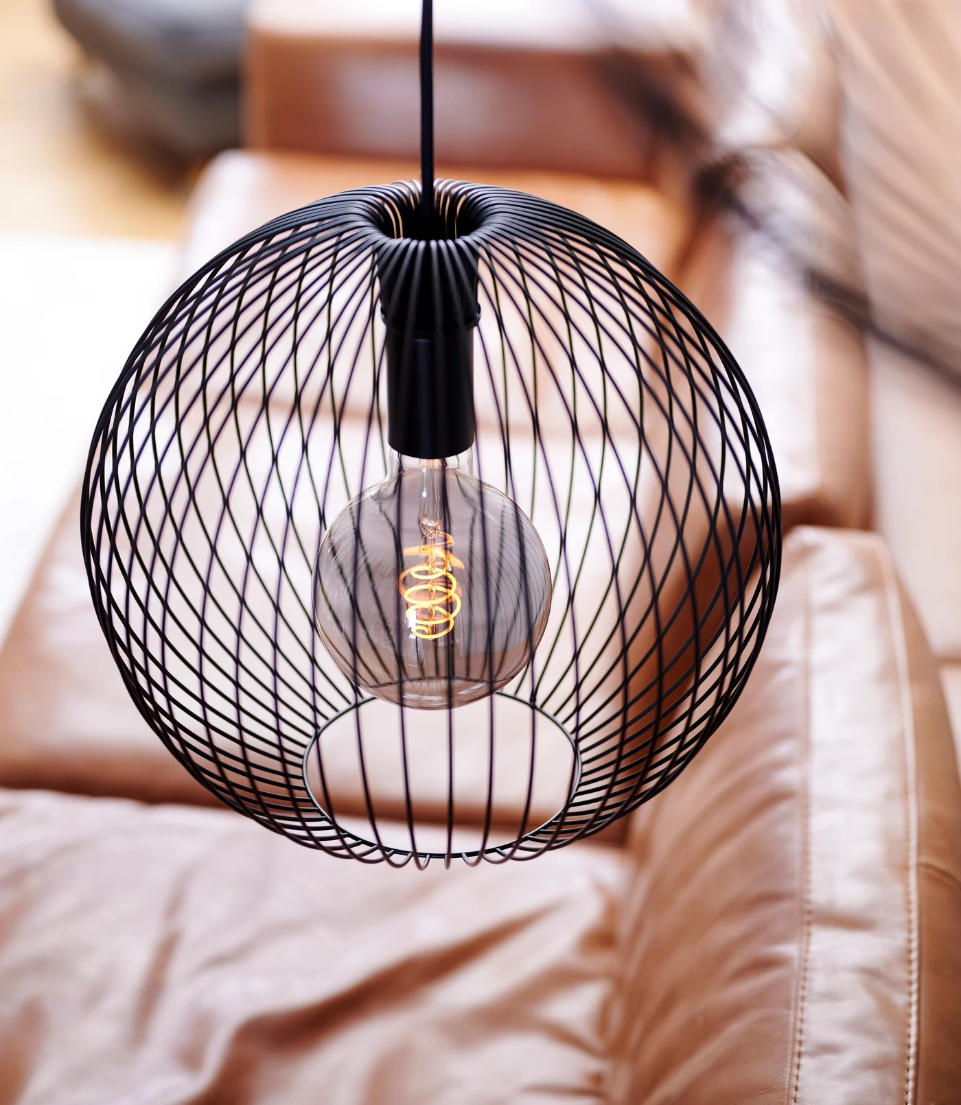 Nordlux Beroni lampa wisząca 1x60W czarna 2213303003