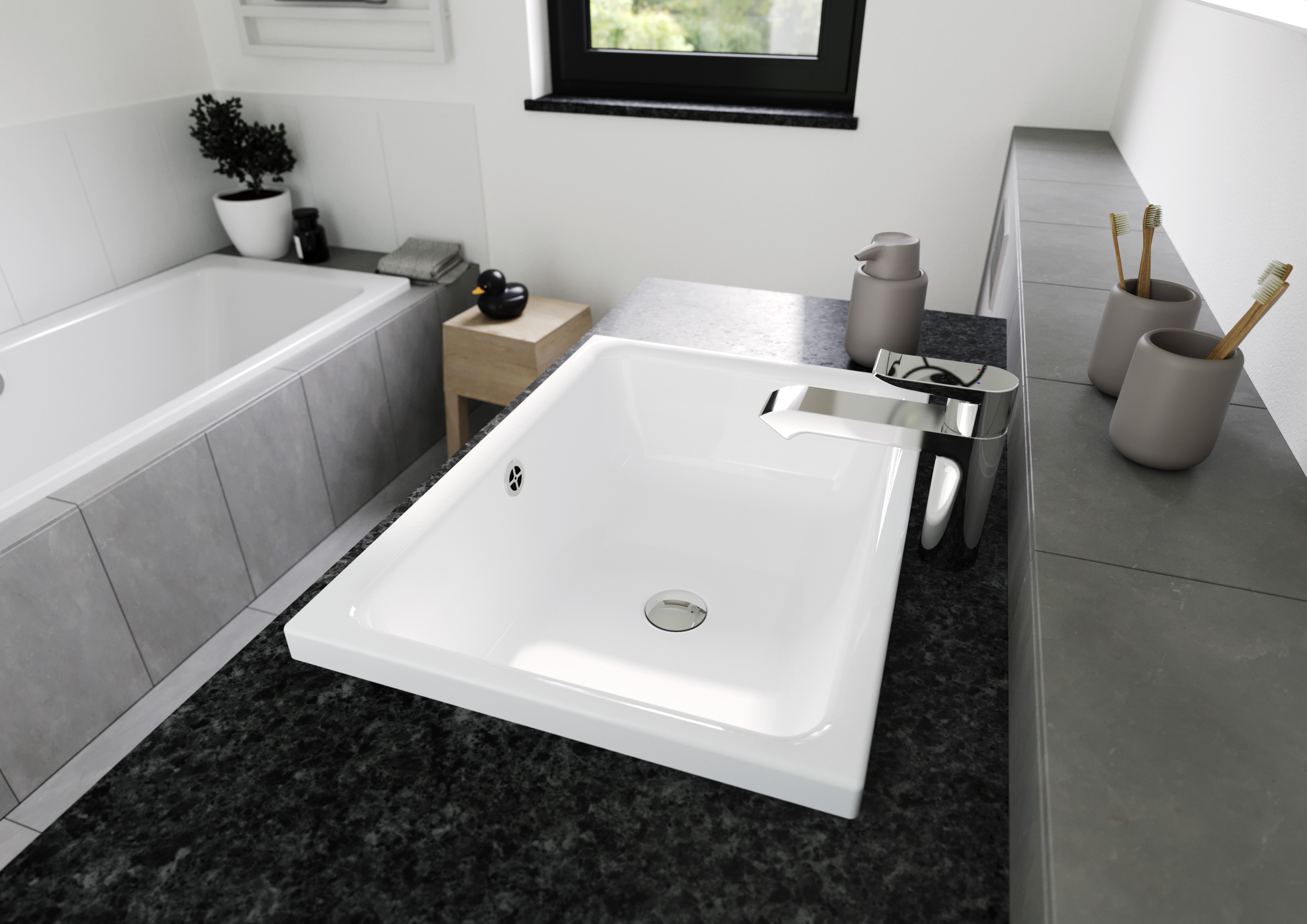 Kaldewei Cayono umywalka 58x41,5 cm wpuszczana stalowa model 3189 biała 913606000001