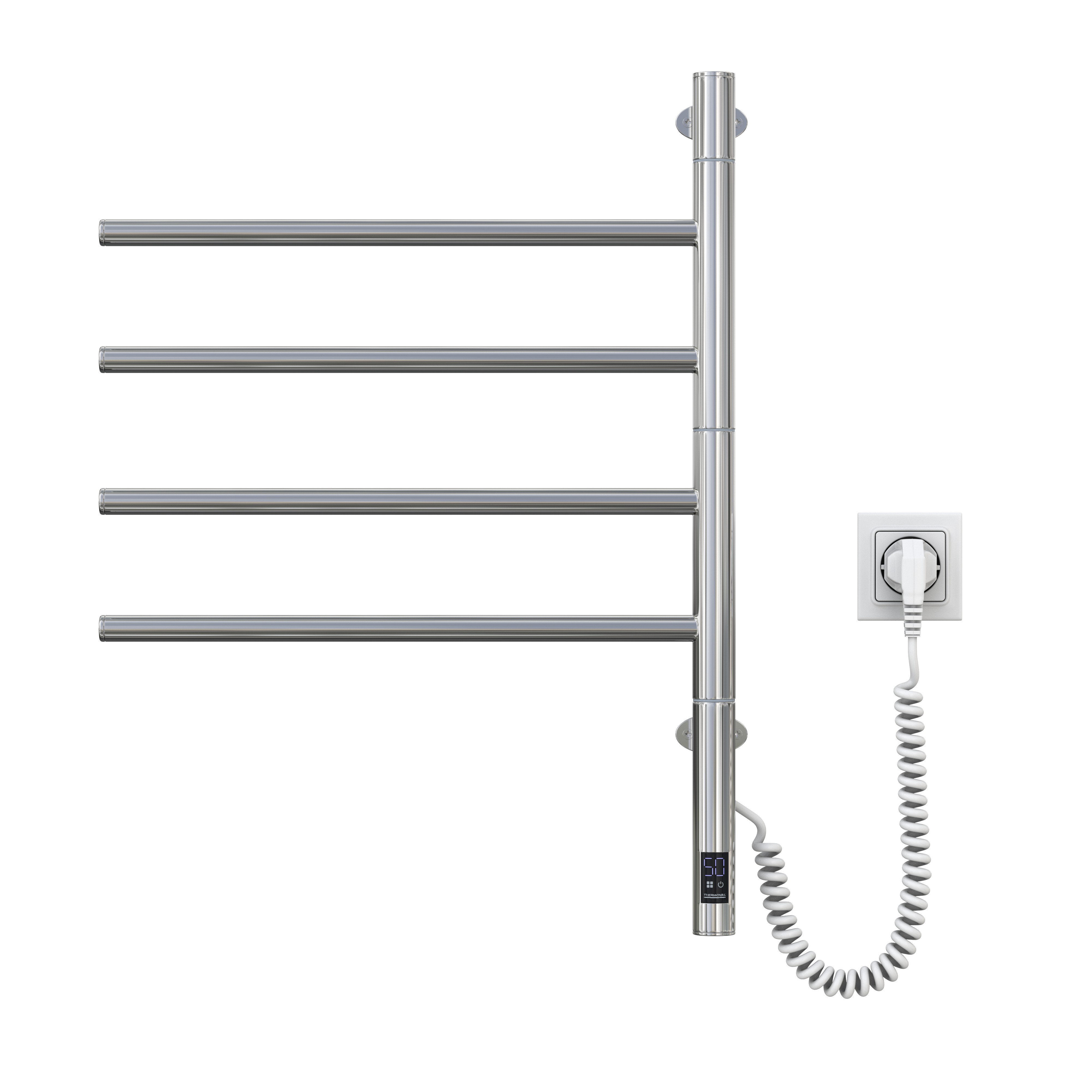 Thermoval TVX grzejnik elektryczny 64x49 cm stal - Wysyłka w 24h