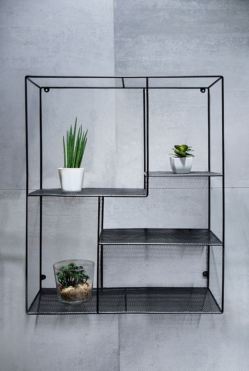 AWD Interior półka łazienkowa 50 cm czarna AWD02081781