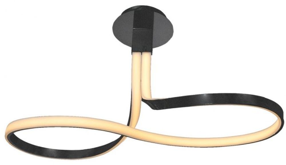 Zuma Line Viso lampa podsufitowa 1x26W czarna MX9932-1-3BD