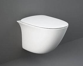 Rak Ceramics Sensation miska WC wisząca Rimless biała SENWC1447AWHA