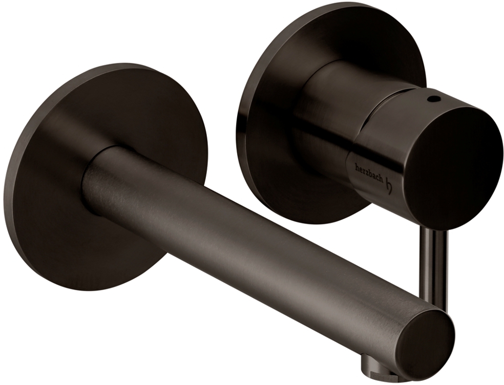 Herzbach Design iX PVD bateria umywalkowa podtynkowa czarny 21.139756.1.40