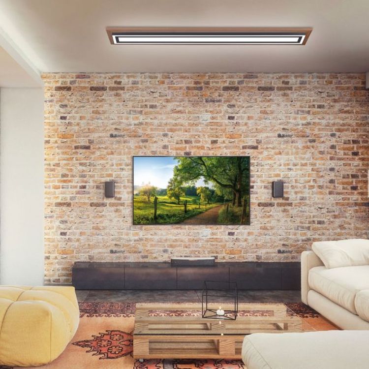 Paul Neuhaus Palma lampa podsufitowa 1x23W/1x19,5W LED drewno 6142-79