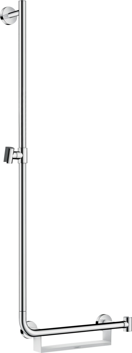 Hansgrohe Unica Comfort drążek prysznicowy 110 cm lewy biały/chrom 26403400