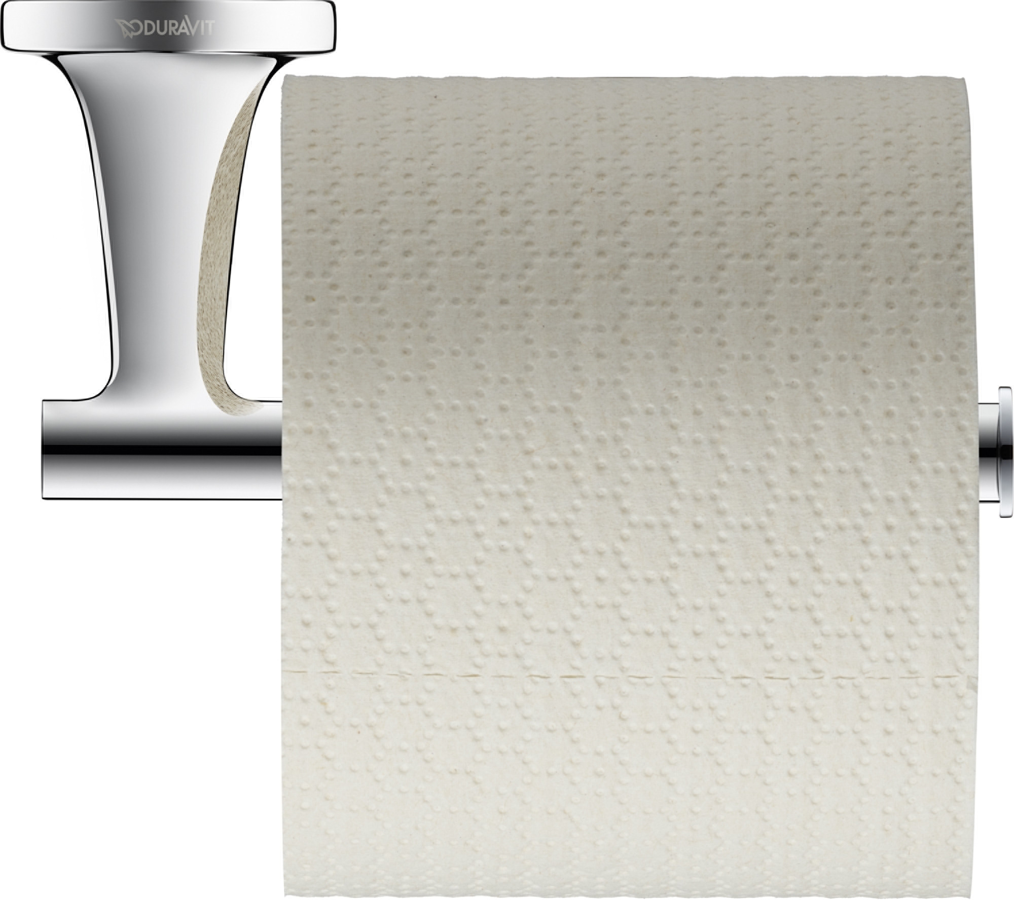 Duravit Starck T uchwyt na papier toaletowy chrom 0099371000