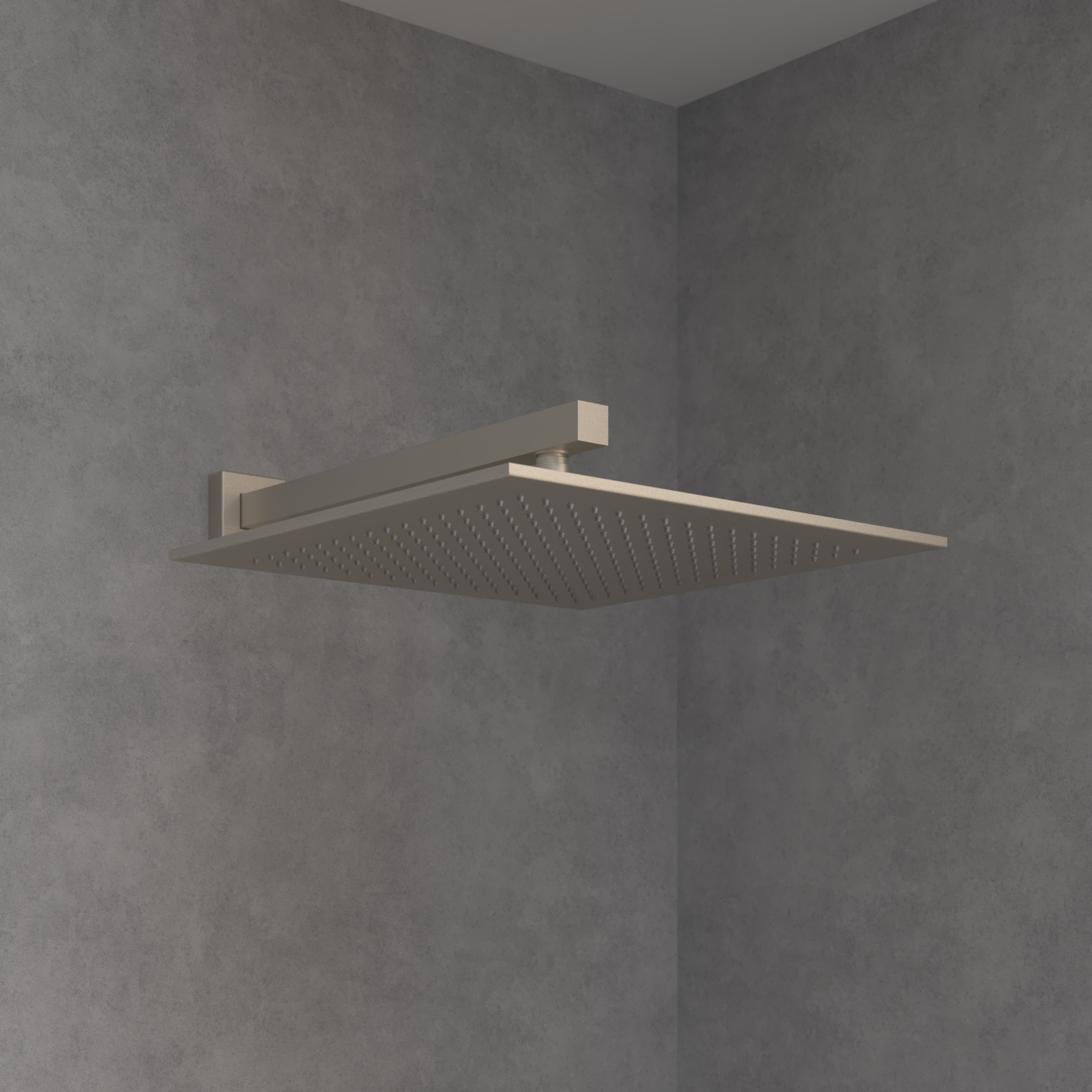 Villeroy & Boch Universal Showers deszczownica 35 cm kwadratowa nikiel szczotkowany TVC00000600064