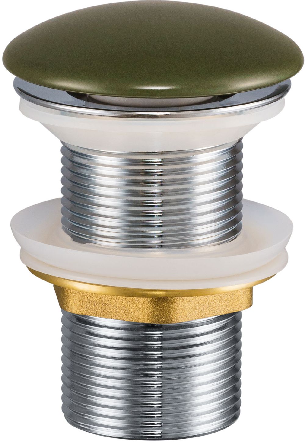 Comad korek do umywalki zieleń lasu CLICK-CLACK T201MFG-3