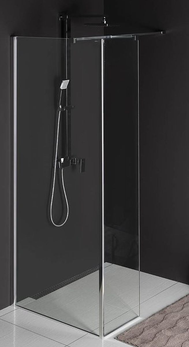 Polysan Modular Shower ścianka prysznicowa 30 cm boczna lewa szkło przezroczyste MS2B-30L - Wysyłka w 24h