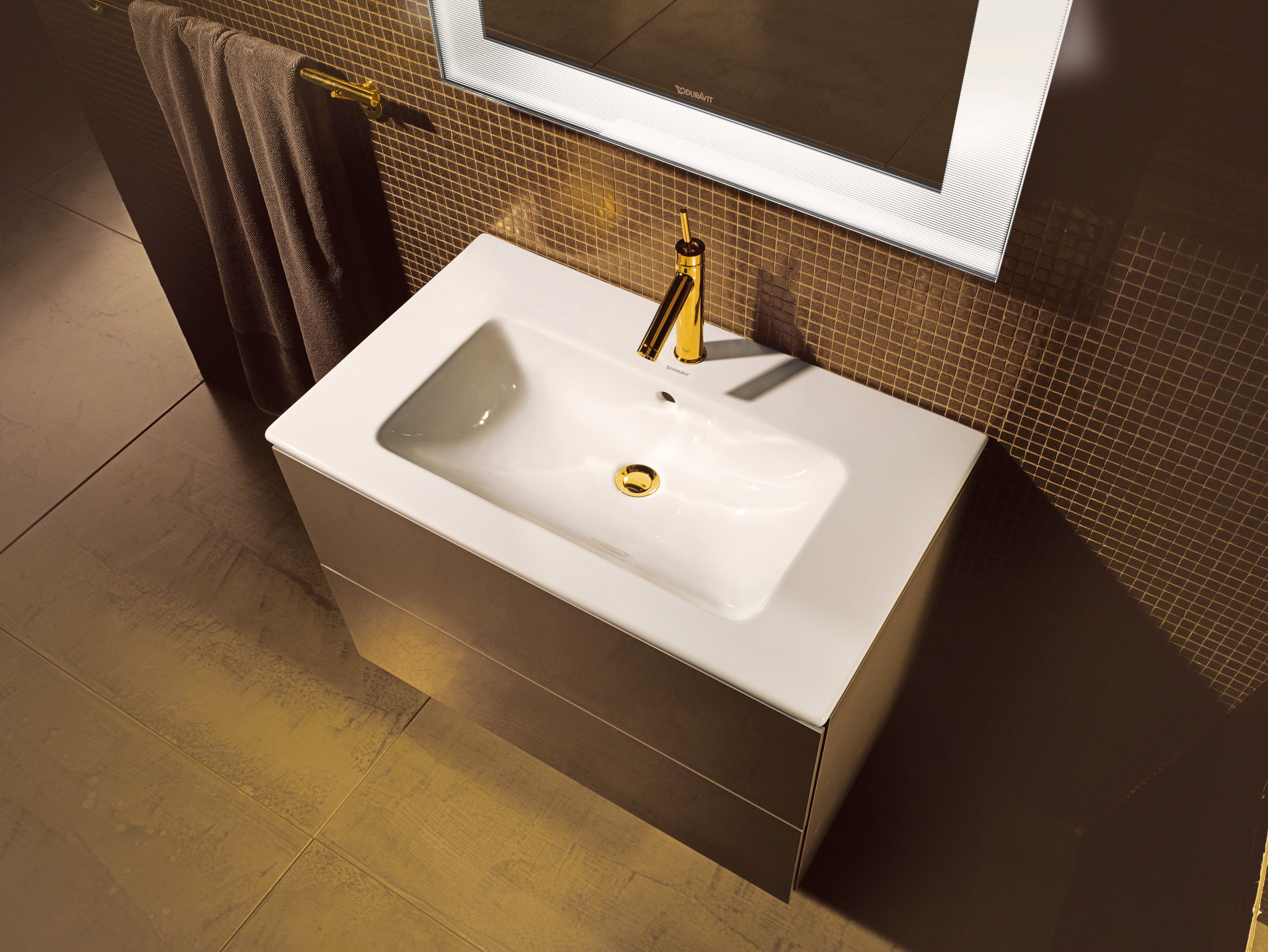 Duravit ME by Starck umywalka 83x49 cm meblowa prostokątna biała 2336830000
