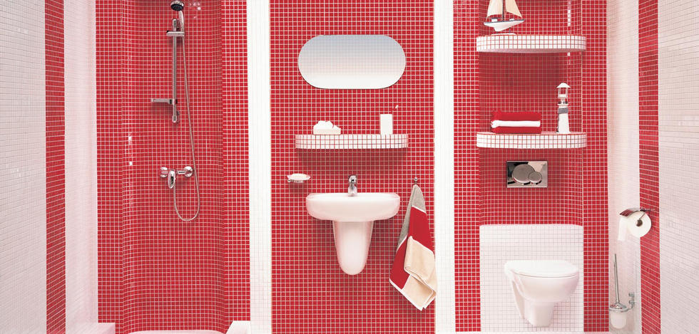 Paradyż Altea mozaika ścienno-podłogowa 29,8x29,8 cm prasowana czerwona