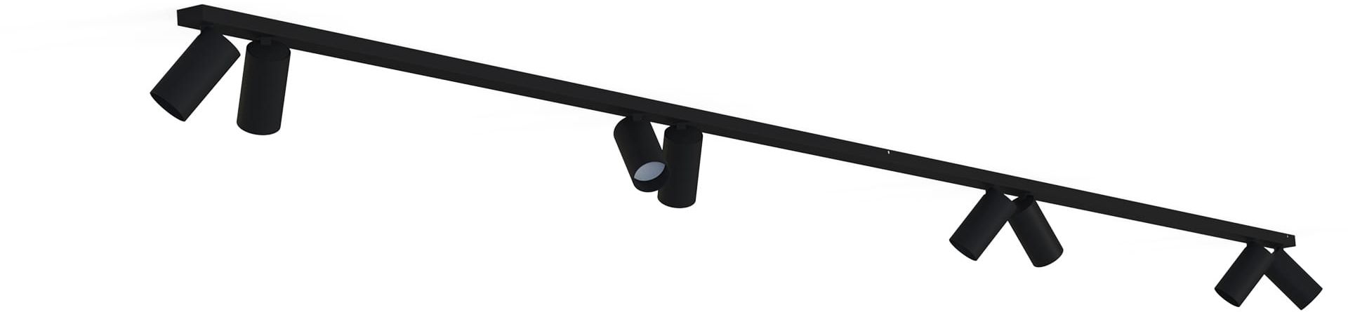 Nowodvorski Lighting Mono VIII lampa podsufitowa 8x10W czarna 7720