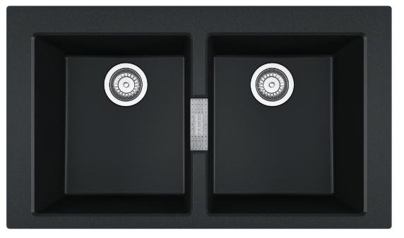 Franke Sirius 2.0 zlewozmywak Tectonite 86x50 cm onyx 143.0618.688 - Wysyłka w 24h