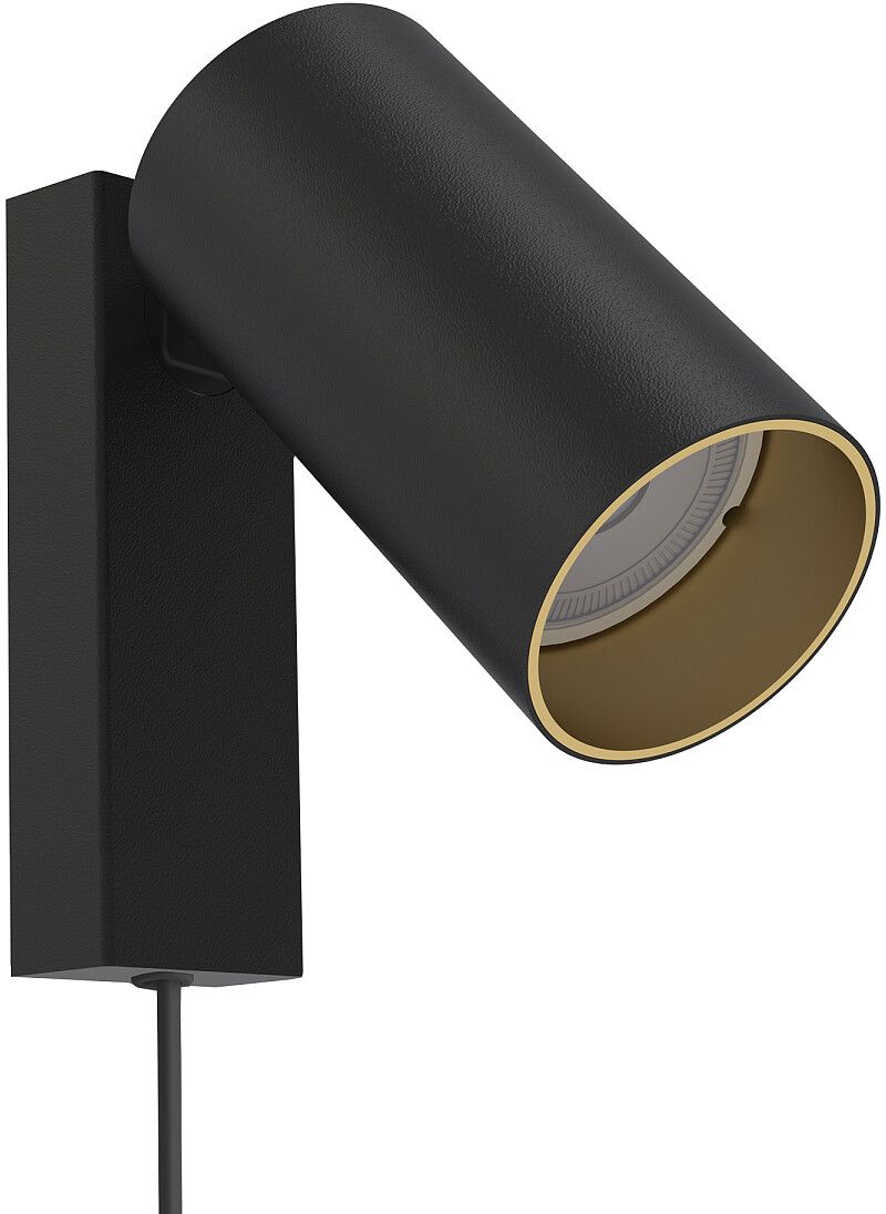 Nowodvorski Lighting Mono I kinkiet 1x10W LED czarny/złoty 7765