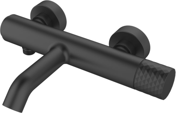 Sea-Horse Ove Black bateria wannowo-prysznicowa ścienna czarny mat BJV303B