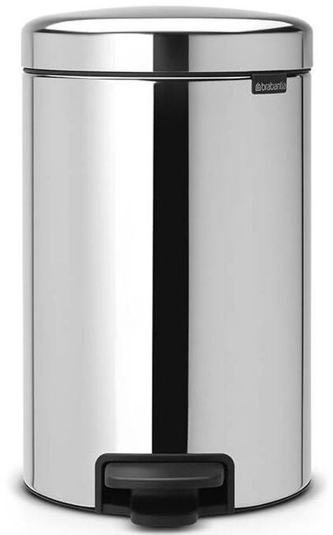 Merida Newicon kosz na śmieci 12 l stal polerowana KIP452