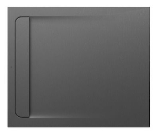 Roca Aquos brodzik 100x90 cm prostokątny kompozyt Stonex szary łupek AP6013E838401200