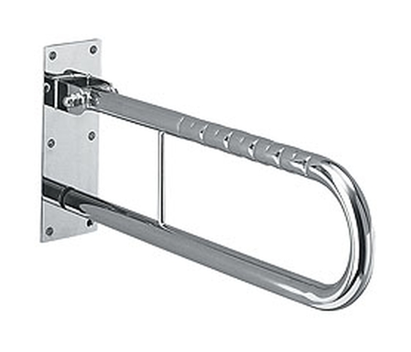 Koło Lehnen Funktion poręcz WC ścienna łukowa uchylna gładka 70 cm chrom L1061001