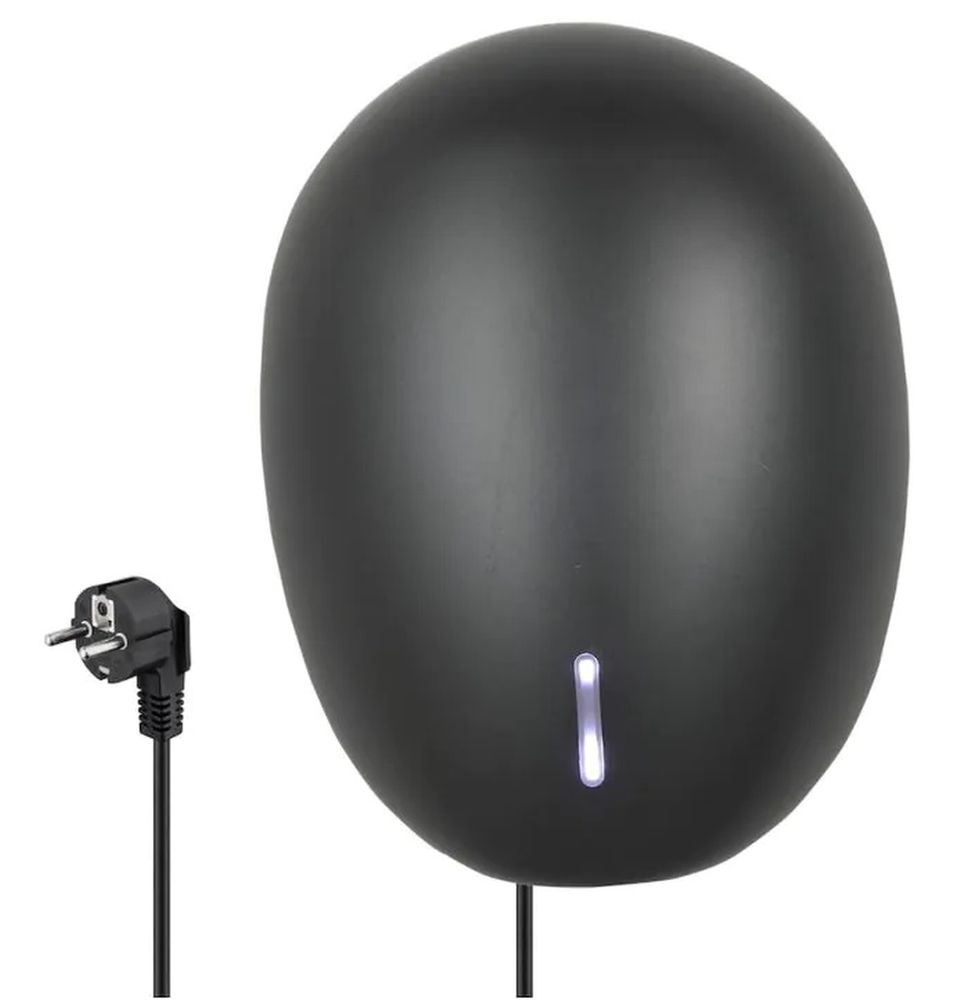 Stella suszarka do rąk 1000 W czarny mat 25.010-B