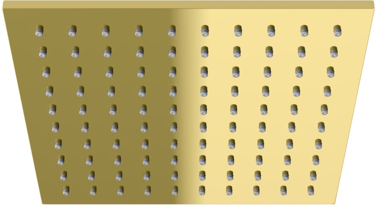 Kohlman Experience Gold deszczownica 25 cm kwadratowa złota Q25EGD - Wysyłka w 24h