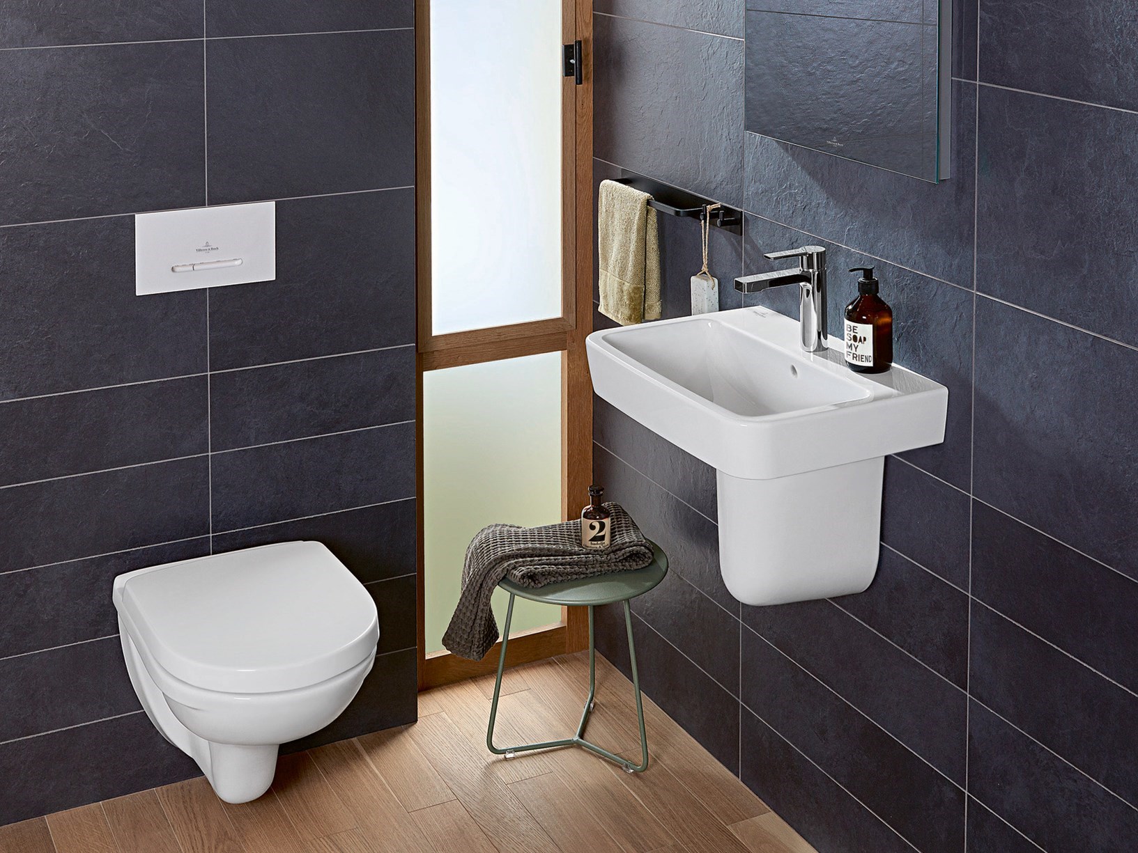 Villeroy & Boch O.Novo combi-Pack miska WC wisząca z deską wolnoopadającą Weiss Alpin 5688HR01 - Wysyłka w 24h