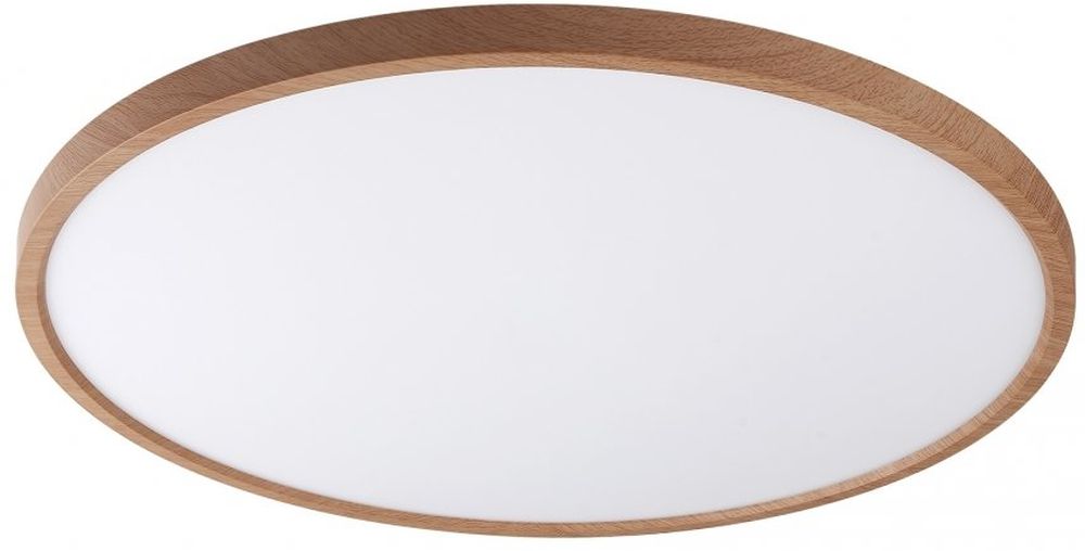 Zuma Line Cami plafon 1x45W drewno/biały WM-BP1108-M-W - Wysyłka w 24h