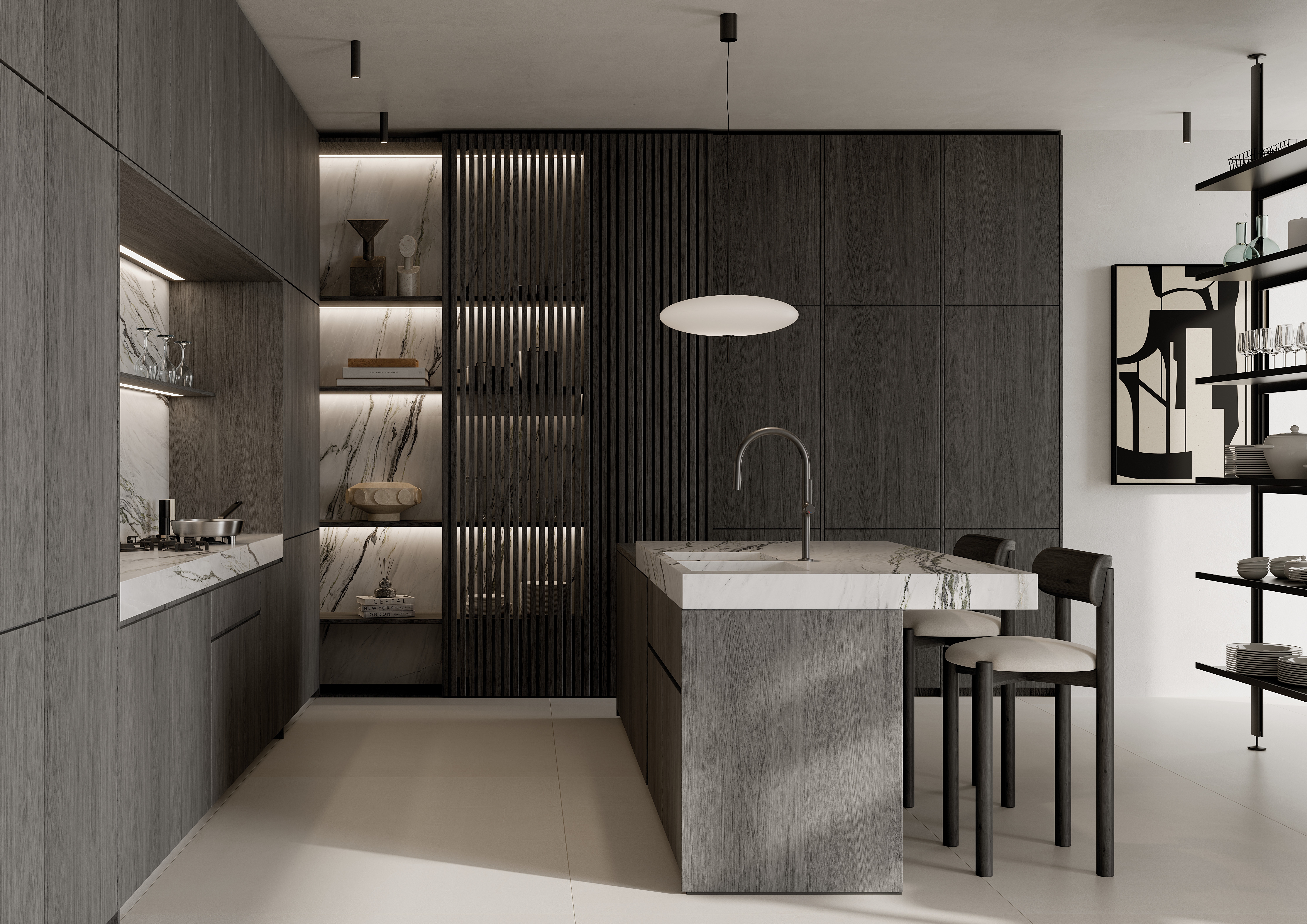 Kludi Reef bateria kuchenna stojąca czarny mat 508516675