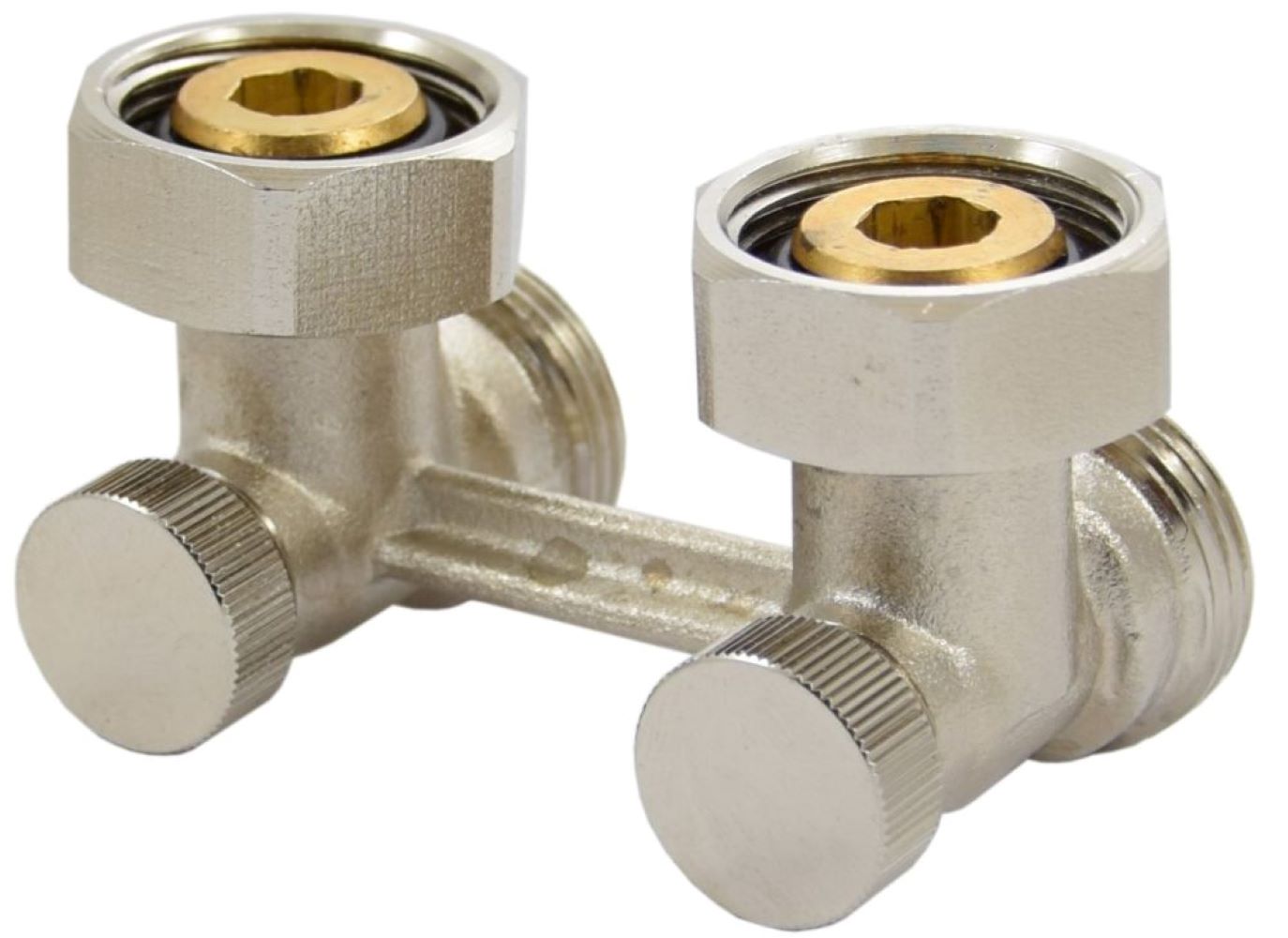 Schlosser Standard zawór grzejnikowy nikiel 600700004