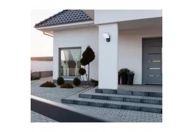 Italux Nammi kinkiet zewnętrzny 1x12 W czarny piaskowany OWL-6206-S-3K