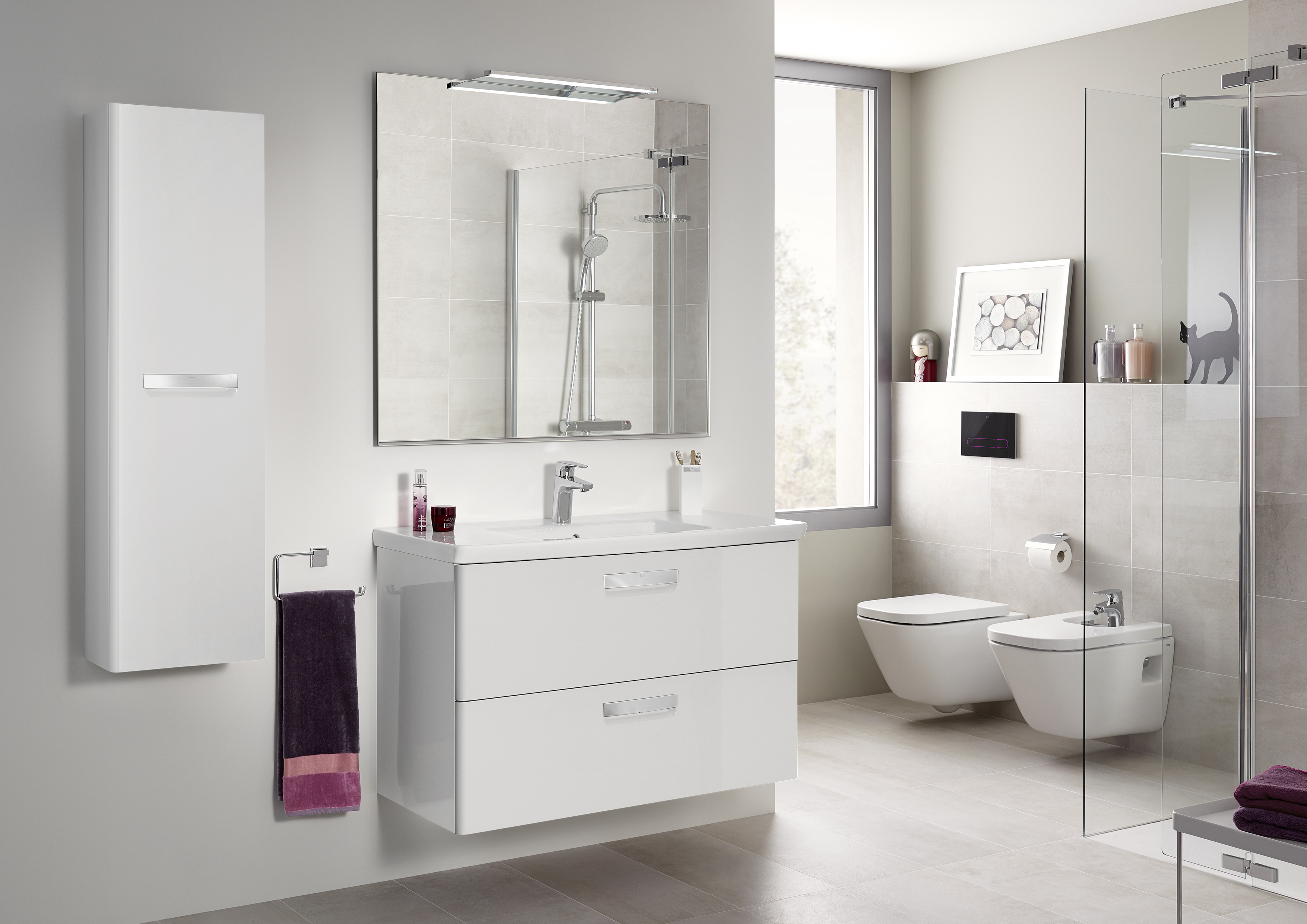 Roca Gap Square umywalka 60x37 cm prostokątna wpuszczana biała A3270Y8000 - Wysyłka w 24h