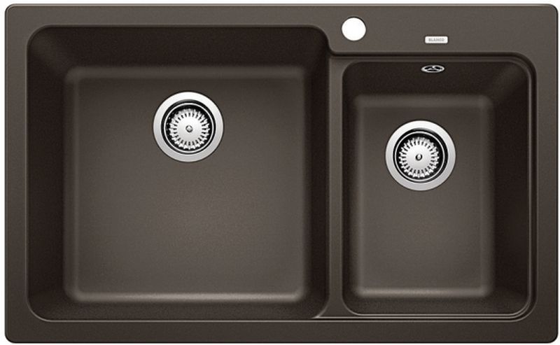 Blanco Naya 8 zlewozmywak 81,5x 50 cm z Silgranit PuraDur kawowy 519653