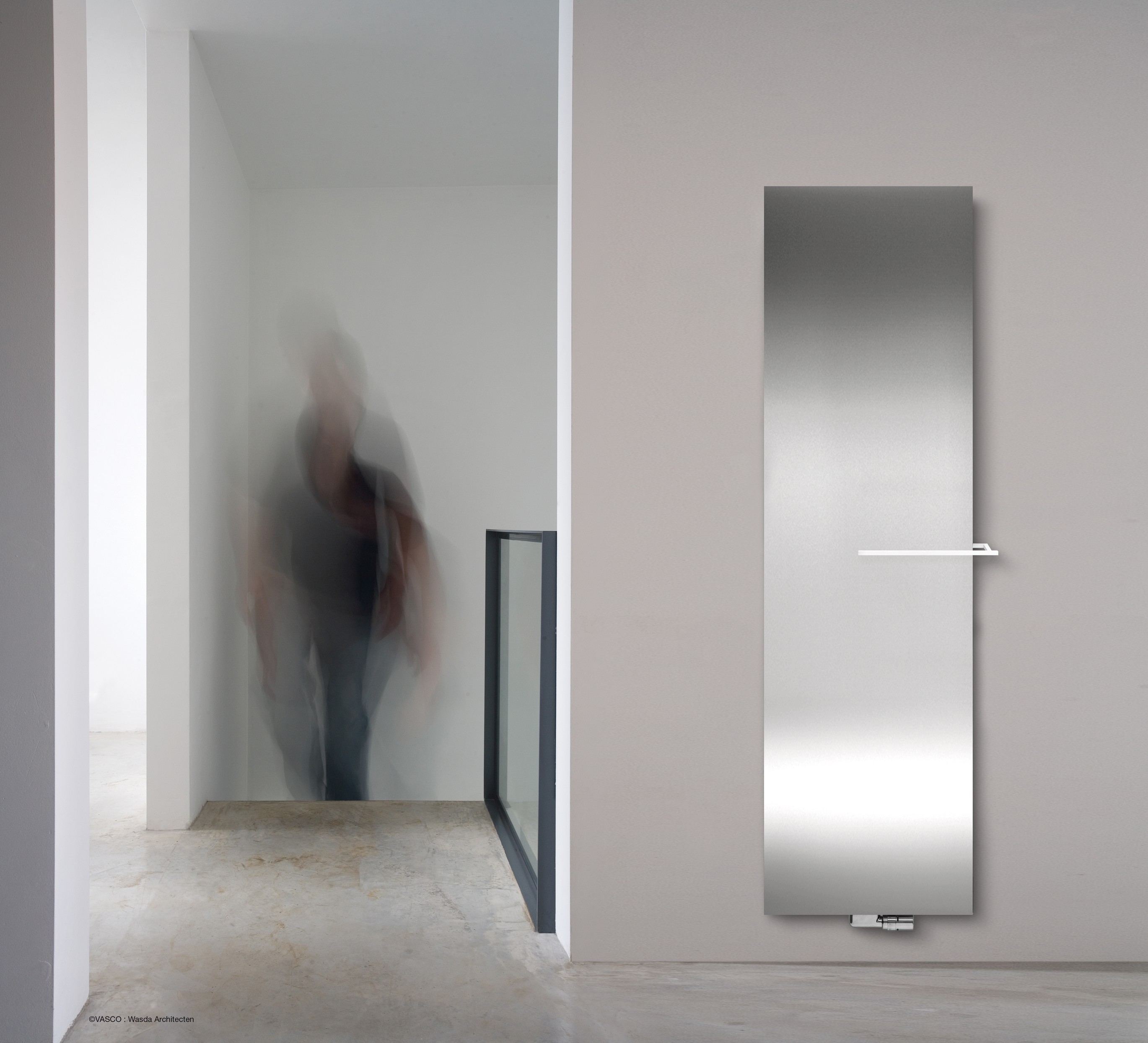 Kermi Niva N2L1 poręcz do grzejnika 24 cm biała ZC01160017