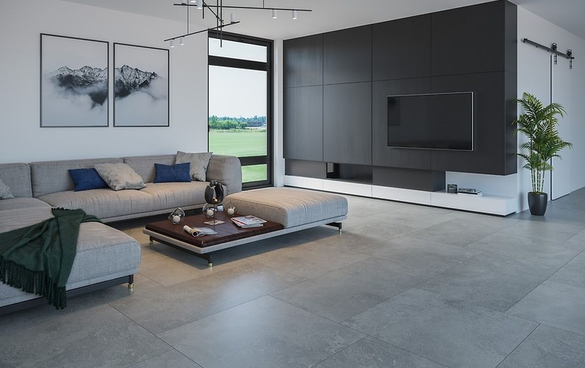 Cersanit Candy GPTU 1202 grey płytka ścienno-podłogowa 59,8x119,8 cm