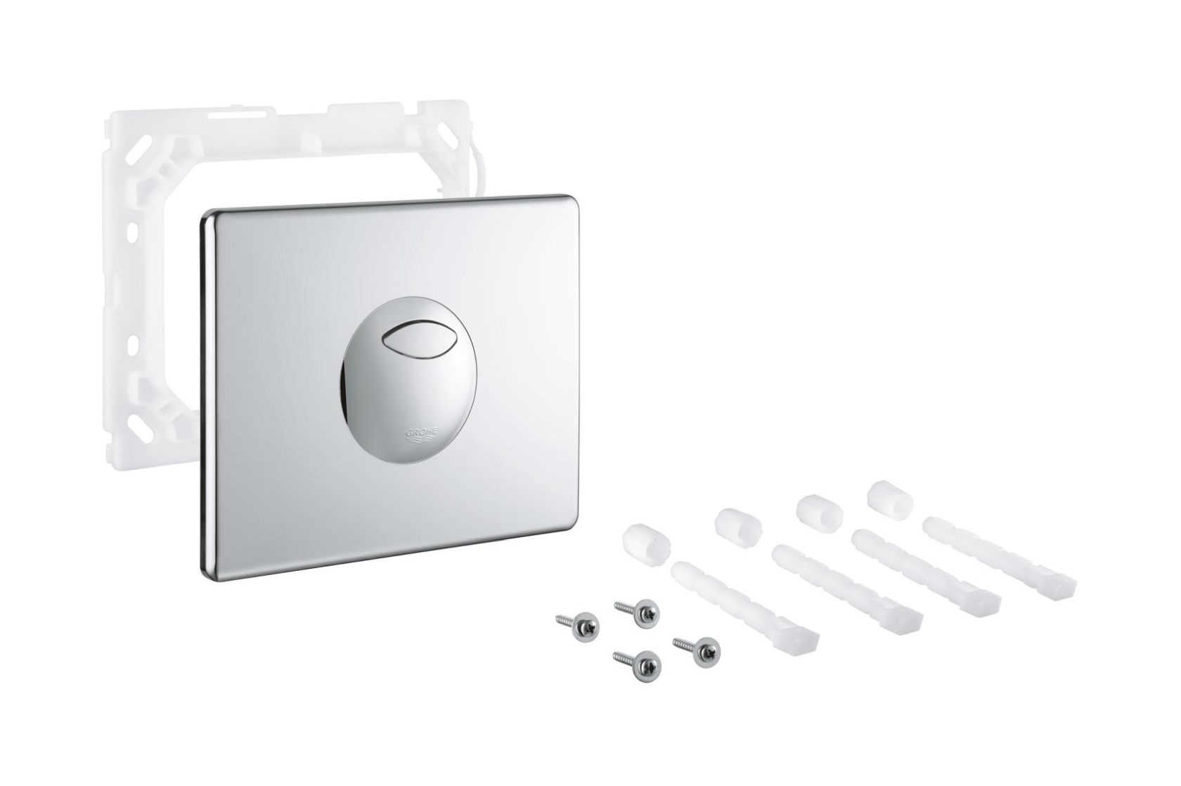Grohe Skate przycisk spłukujący do modernizacji chrom mat 42303P00