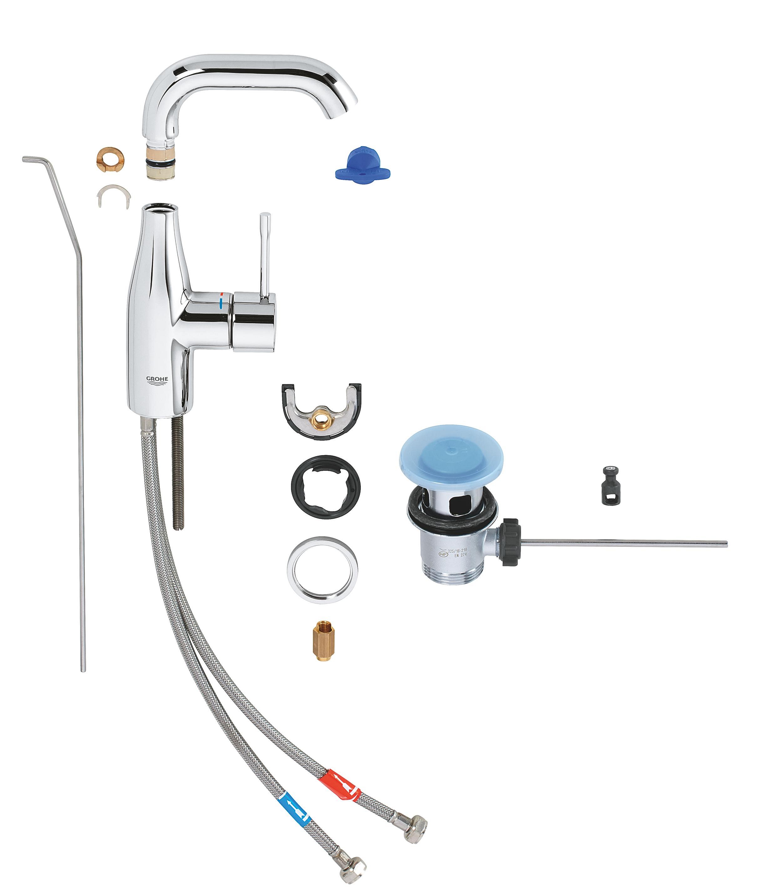 Grohe Essence bateria umywalkowa stojąca chrom 23462001 - Wysyłka w 24h