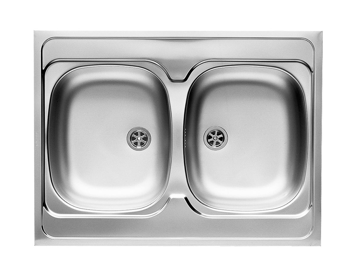 Pyramis Intl zlewozmywak nakładany 80x60 cm len 100117801 - Wysyłka w 24h