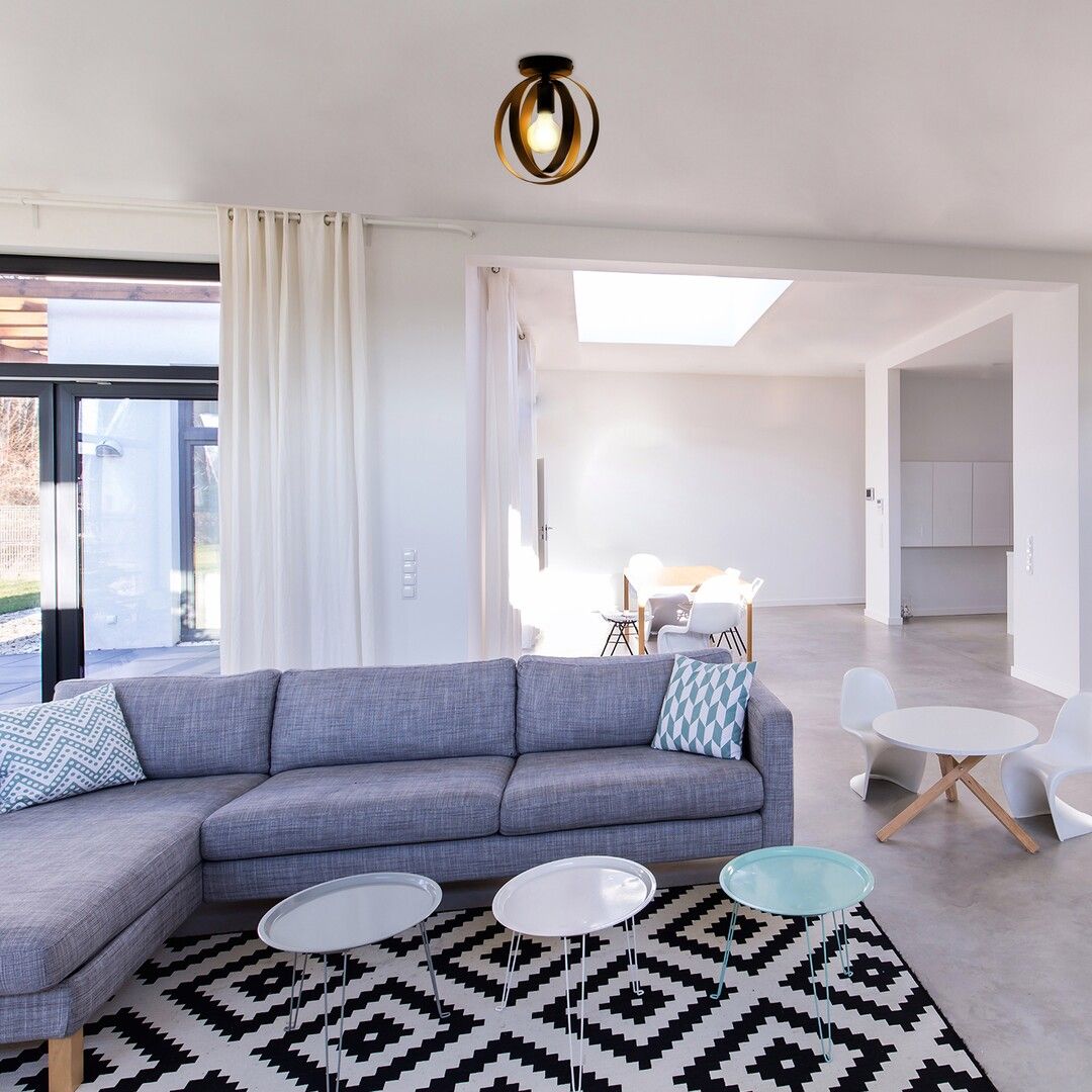 Rabalux Cortado lampa podsufitowa 1x40W czarna 5359