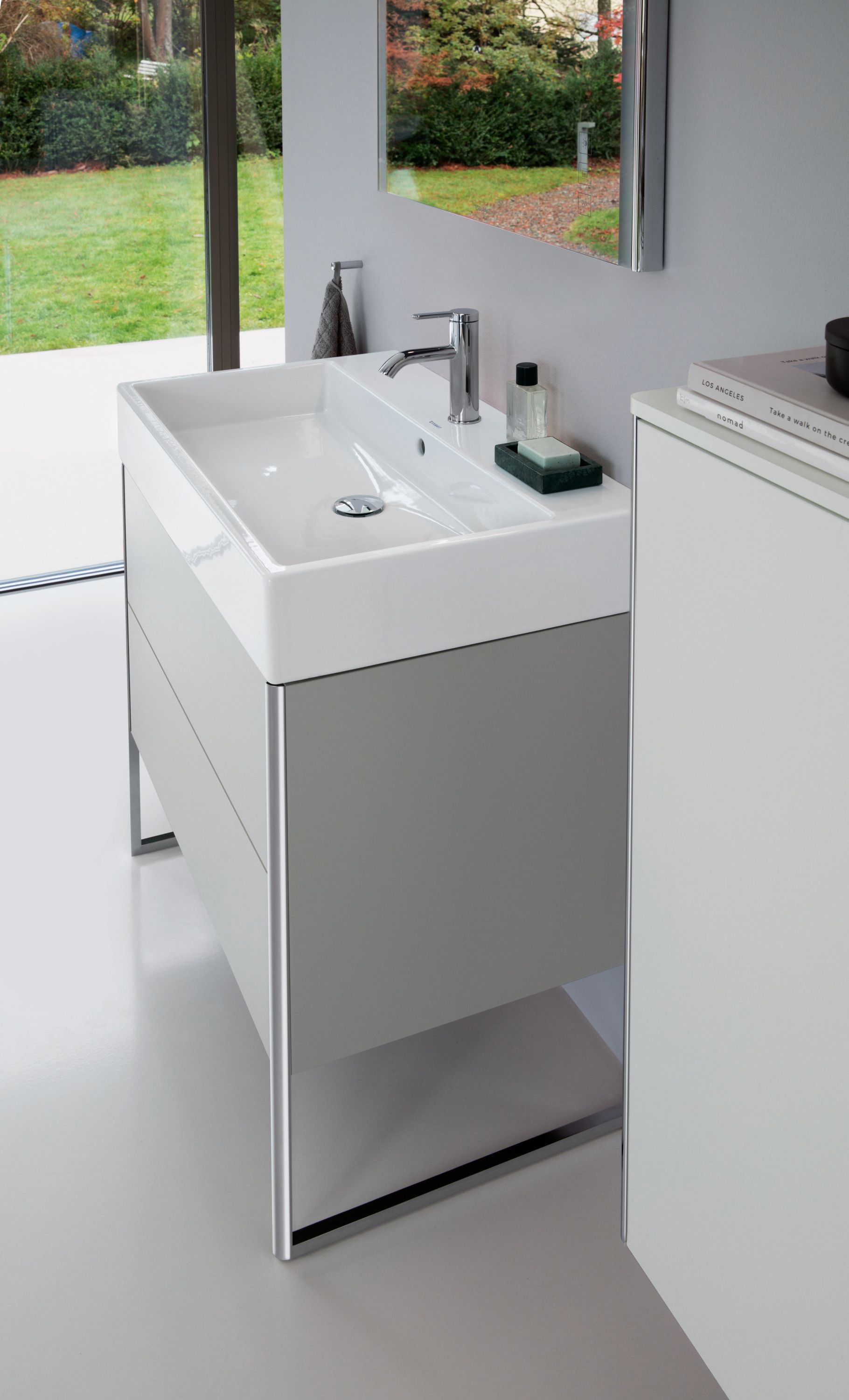 Duravit Vero Air umywalka 80x47 cm meblowa prostokątna biała 2350800000