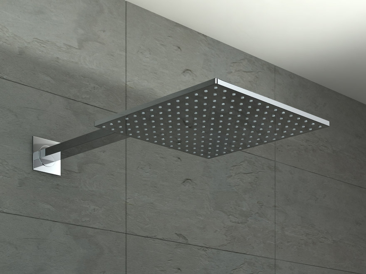 Kohlman deszczownica 20 cm kwadratowa chrom Q20