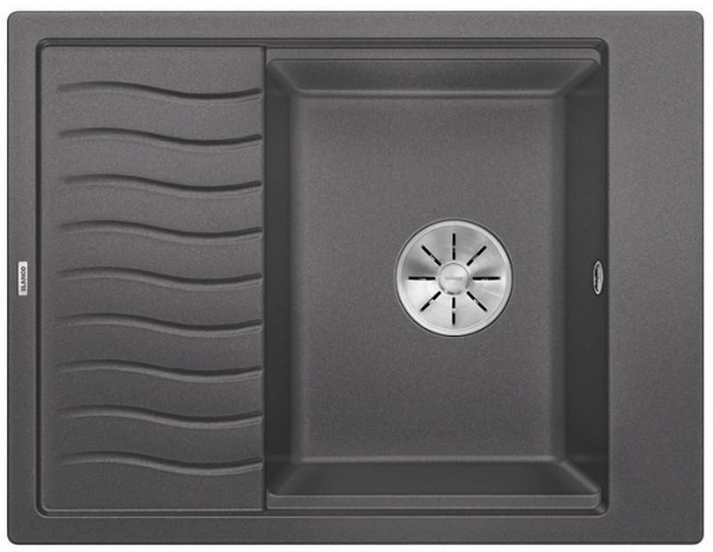 Blanco Elon 45 S zlewozmywak 65x50 cm z Silgranit PuraDur szarość skały 524825