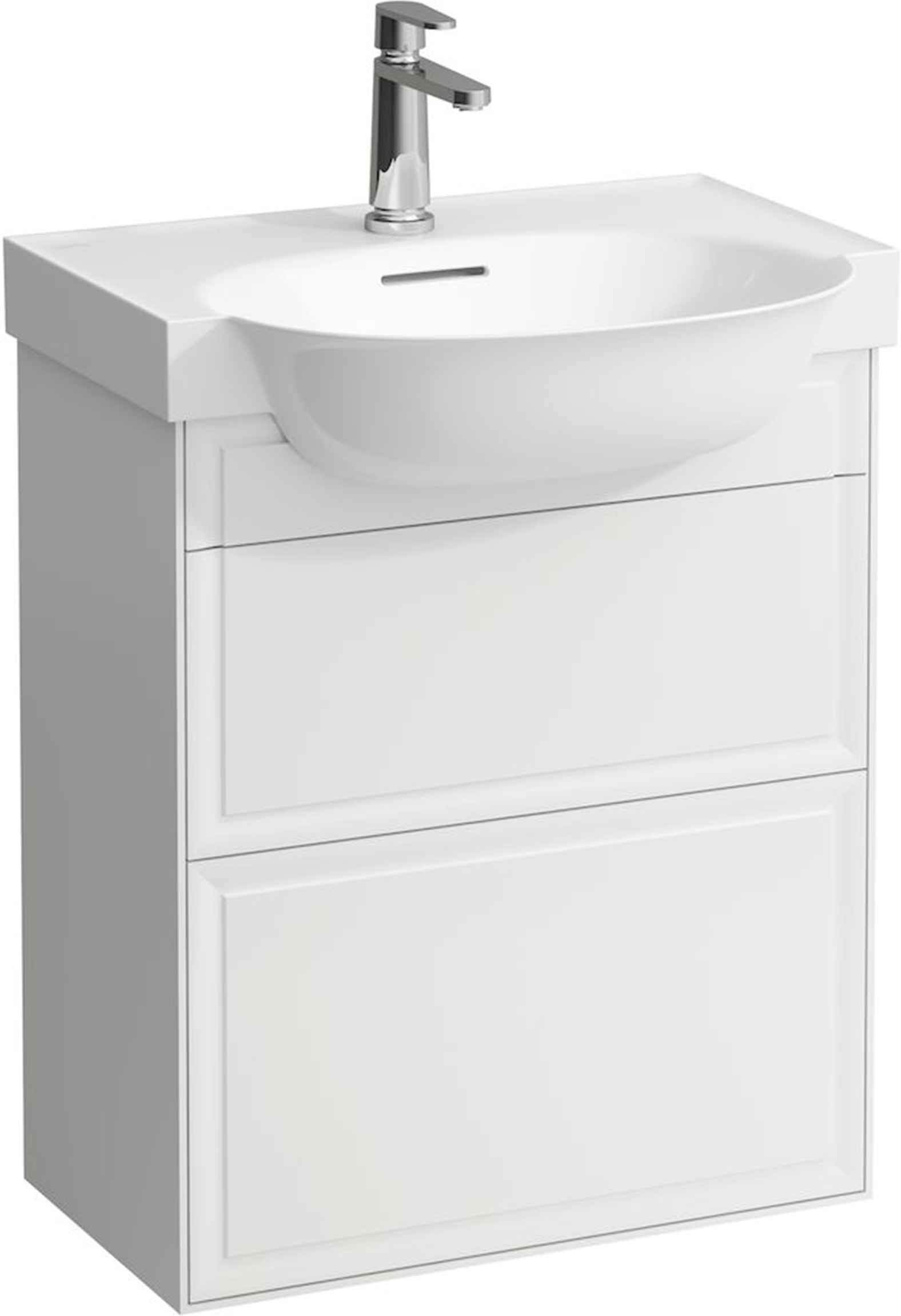 Laufen The New Classic szafka 60 cm podumywalkowa wisząca biały mat H4060320851701