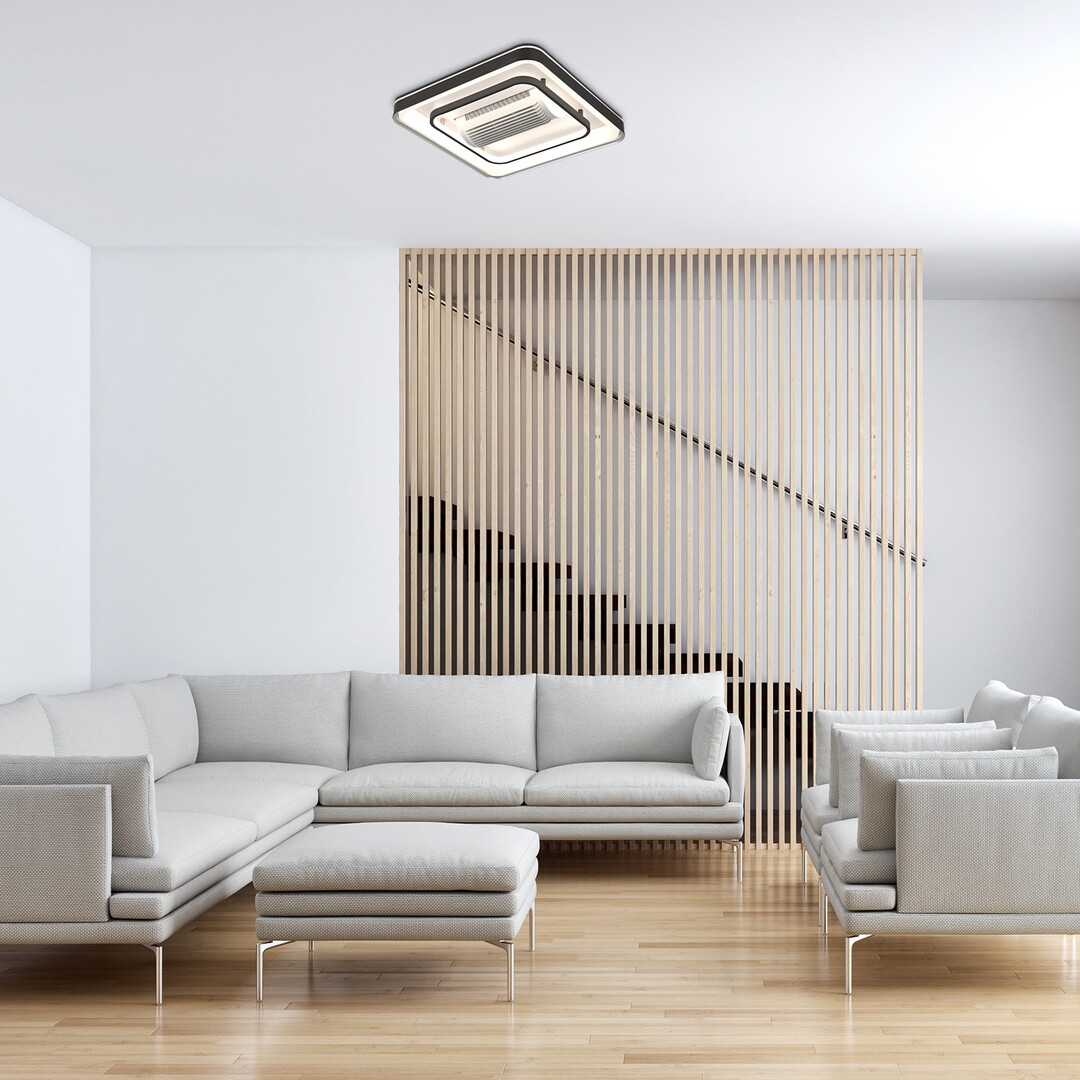 Rabalux Aireon lampowentylator podsufitowy 1x50 W biała-czarna 71341 - Wysyłka w 24h