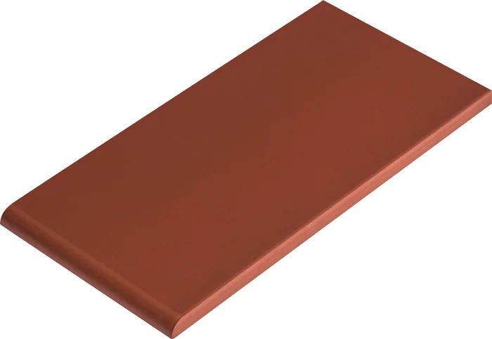 Cerrad Nero płytka parapetowa 30x14,8 cm czerwona