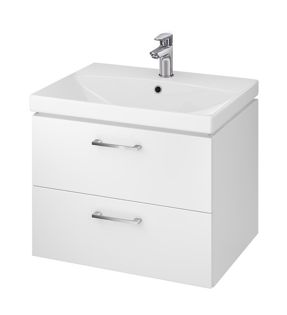 Cersanit Lara umywalka z szafką 60 cm zestaw meblowy biały S801-142-DSM